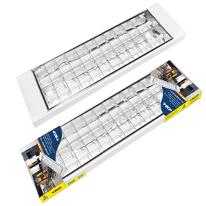 Luminria completa sobrepor 2x40 bivolt