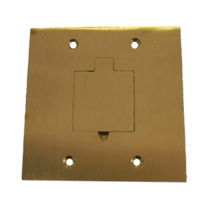 Placa  lato 4x4  1 tomada telebras