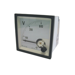 Voltmetro para painel 48x48 mm  500 V